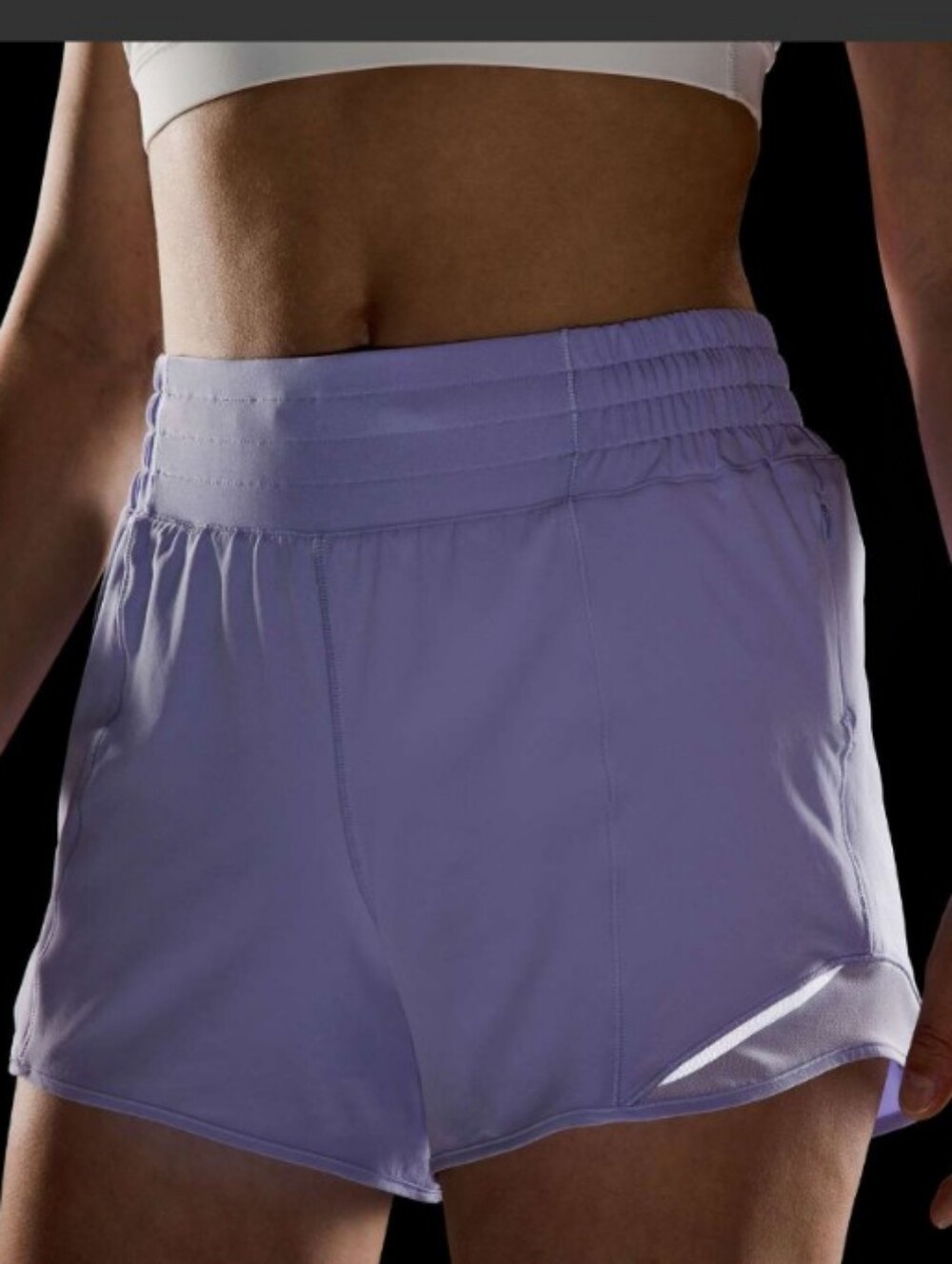 lululemon athletica Lavender High-Rise Athletic Shorts